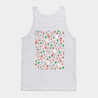 Cute Christmas Pattern Tank Top